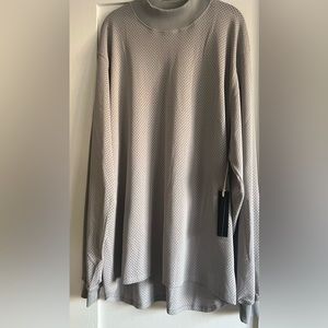 Fear Of God Jersey Mesh Long Sleeve grey size XL